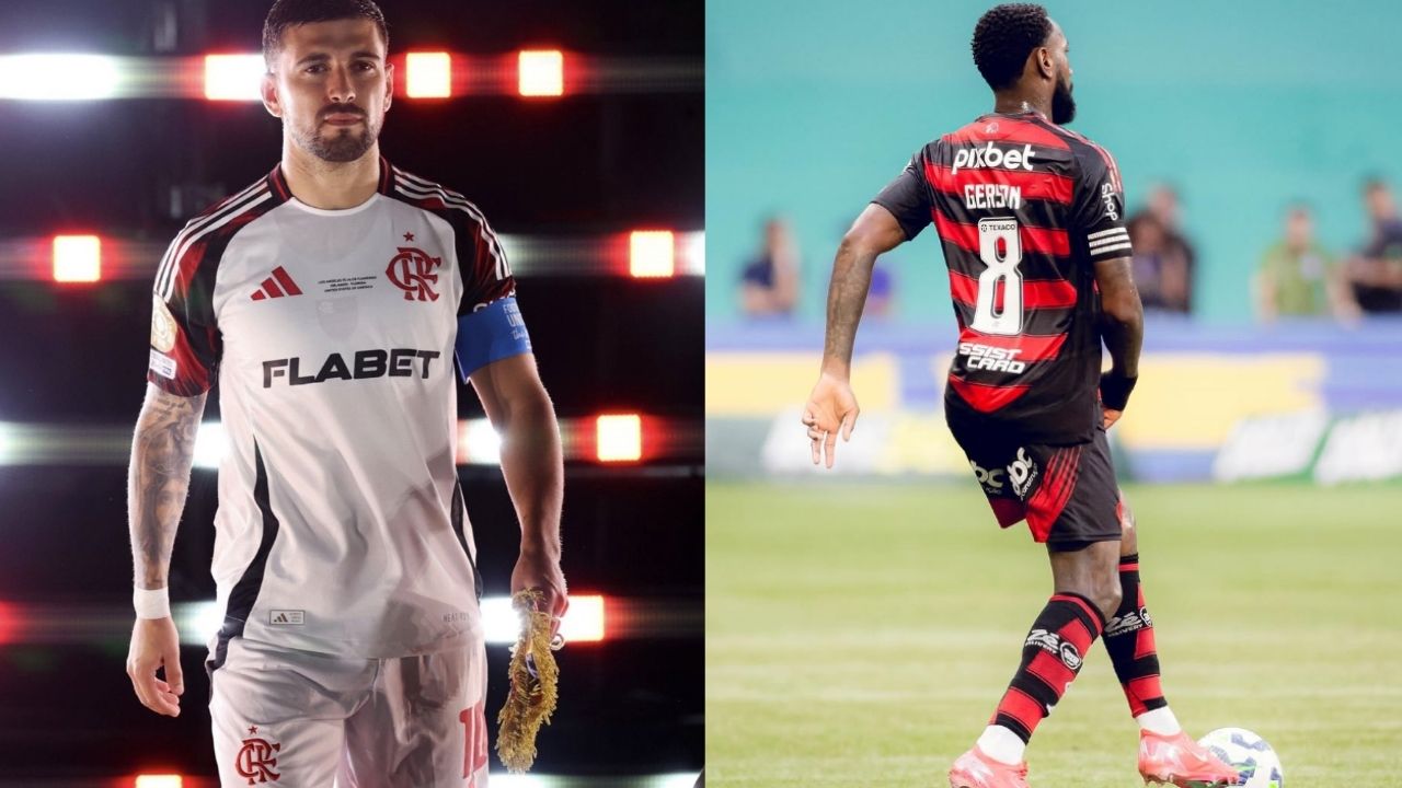 Arrascaeta e Gerson | Reprodução/ Instagram/ @Flamengo /@gersonsantoss