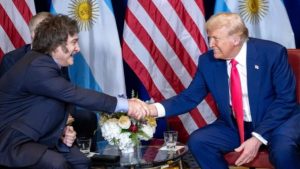 Milei negocia acordo para argentinos viajarem sem visto para EUA