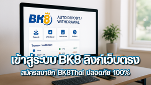 BK8 เข้าสู่ระบบ ลิงก์เว็บตรงของแท้ สมัครสมาชิก BK8Thai ปลอดภัย 100%
