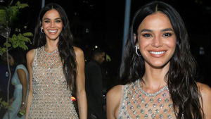 Bruna Marquezine comemora 30 anos com bolo gigante e show especial