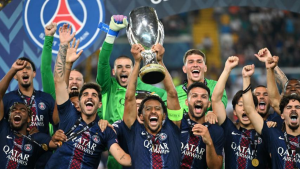 PSG conquista a Supercopa da Europa e recebe prêmio milionário da UEFA