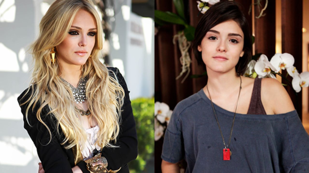 Isabelle Drummond como Megan e Giane respectivamente
