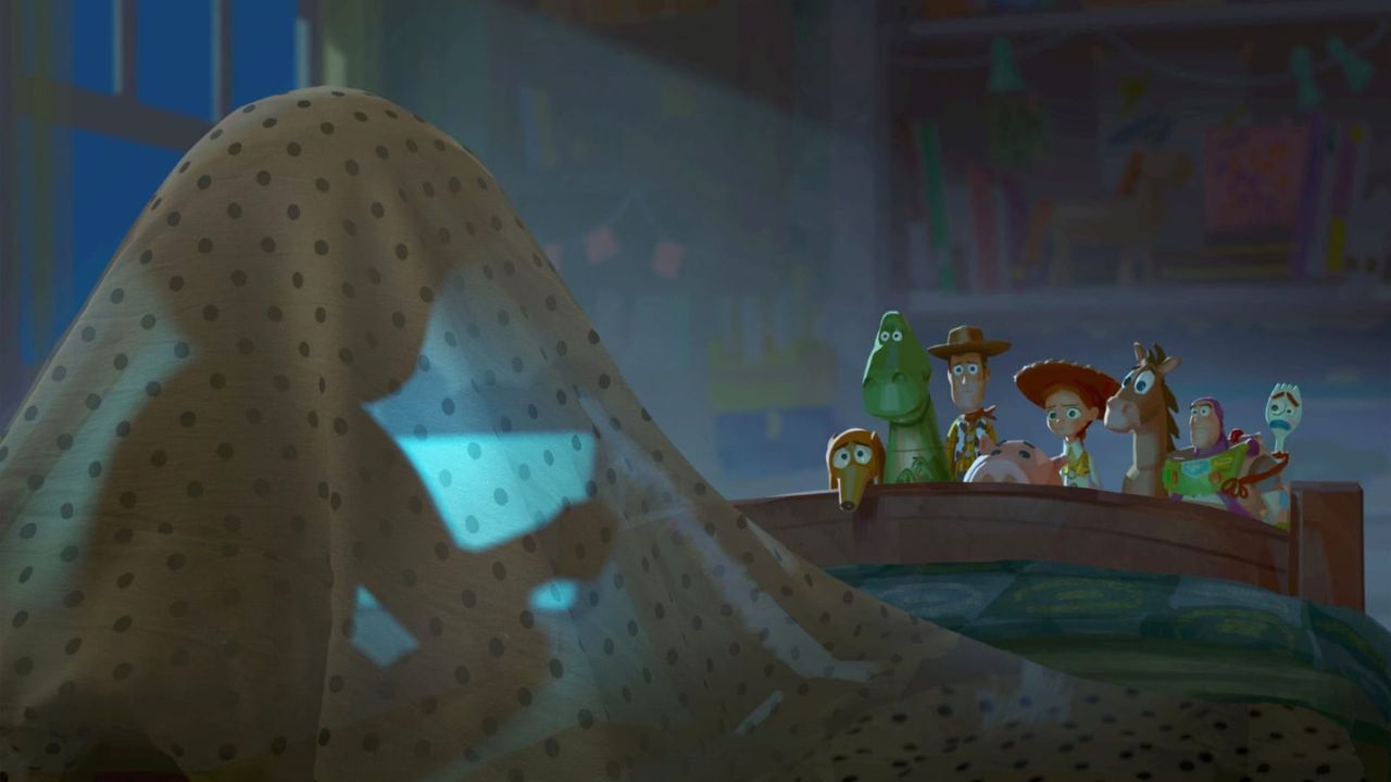 Arte divulgada de Toy Story 5 | Reprodução/Disney/IMBD