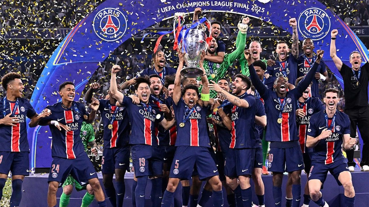 PSG campeão da Champions | Reprodução/Instagram/@psg