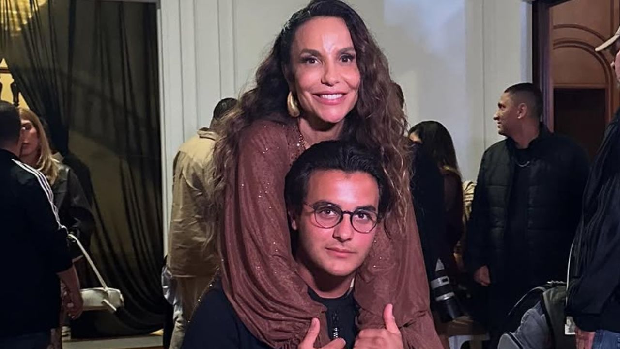 Ivete e o filho Marcelo Sangalo | Reprodução/Instagram/@marcelosangalo