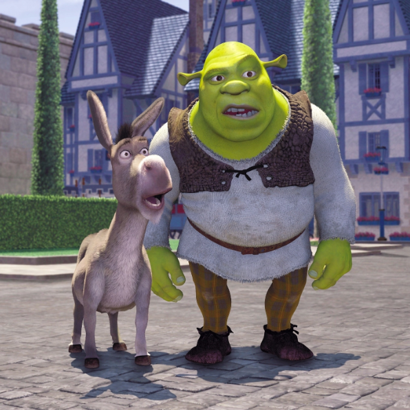 Burro e Shrek