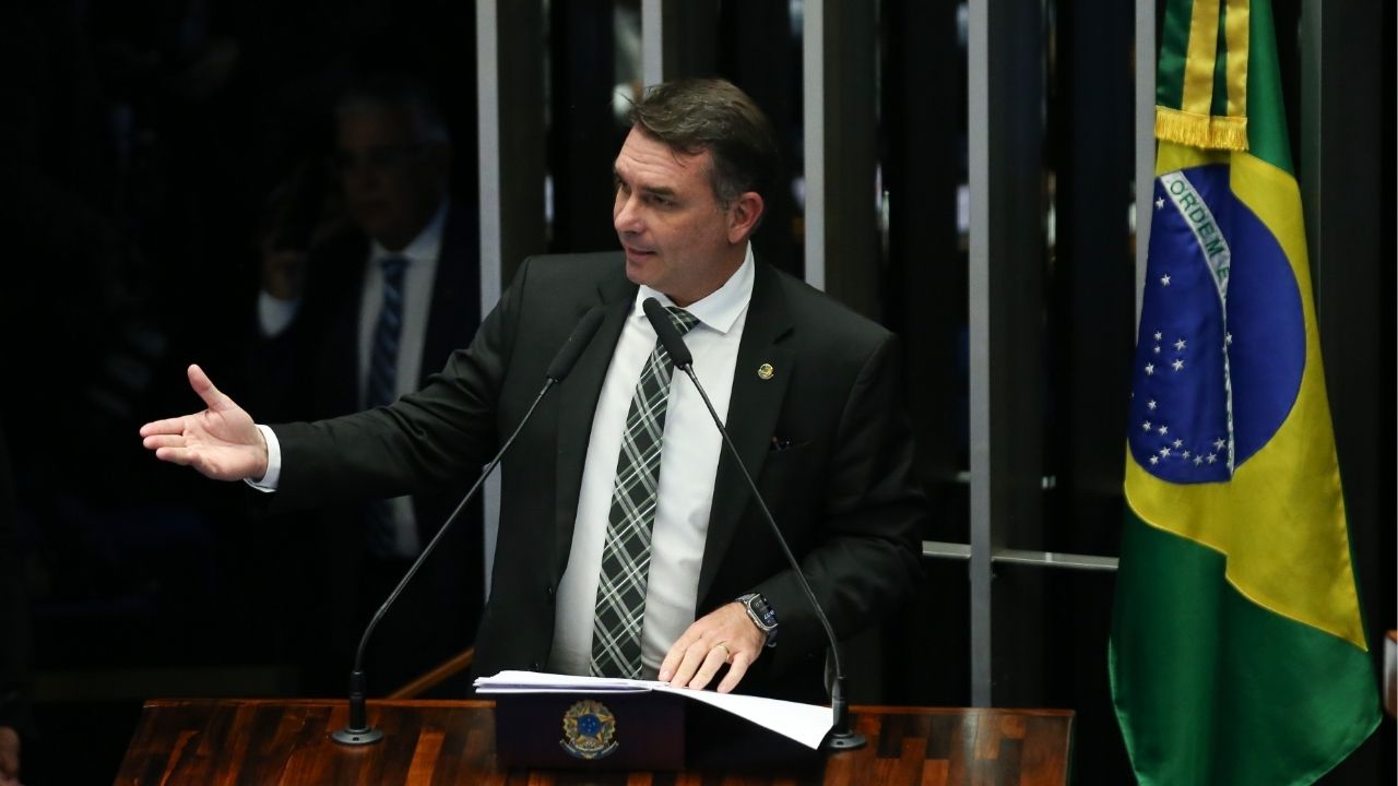 Flávio Bolsonaro | Reprodução/Lula Marques/Agência Brasil