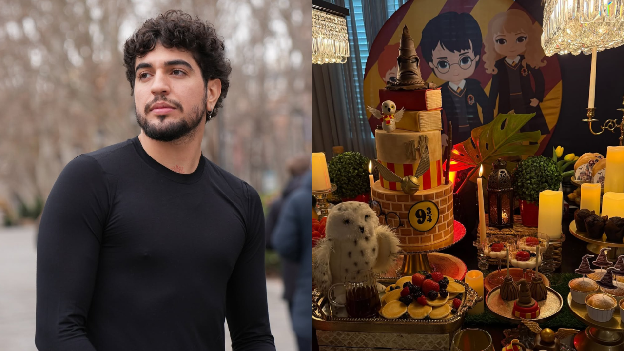 Nattan e sua festa temática de Harry Potter | Reprodução/Instagram/@nattan/@rafakalimann