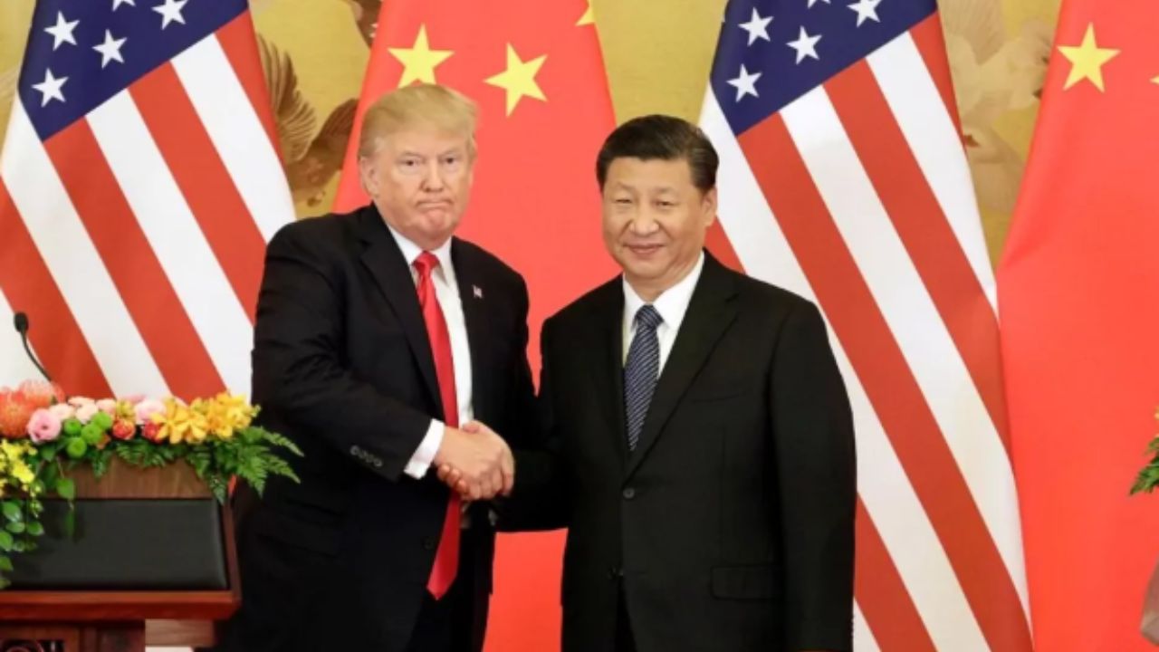 Donald Trump e Xi Jinping I Reprodução/Bloomberg / Getty Images embed 