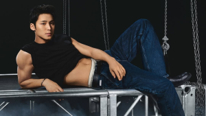 Mingyu do Seventeen estrela nova campanha da Calvin Klein