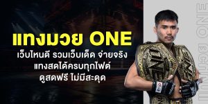 แทงมวย ONE เว็บไหนดี รวมเว็บมวยเด็ดๆ จ่ายจริง แทงสดได้ครบทุกไฟต์ ดูสดฟรี ไม่มีกระตุก