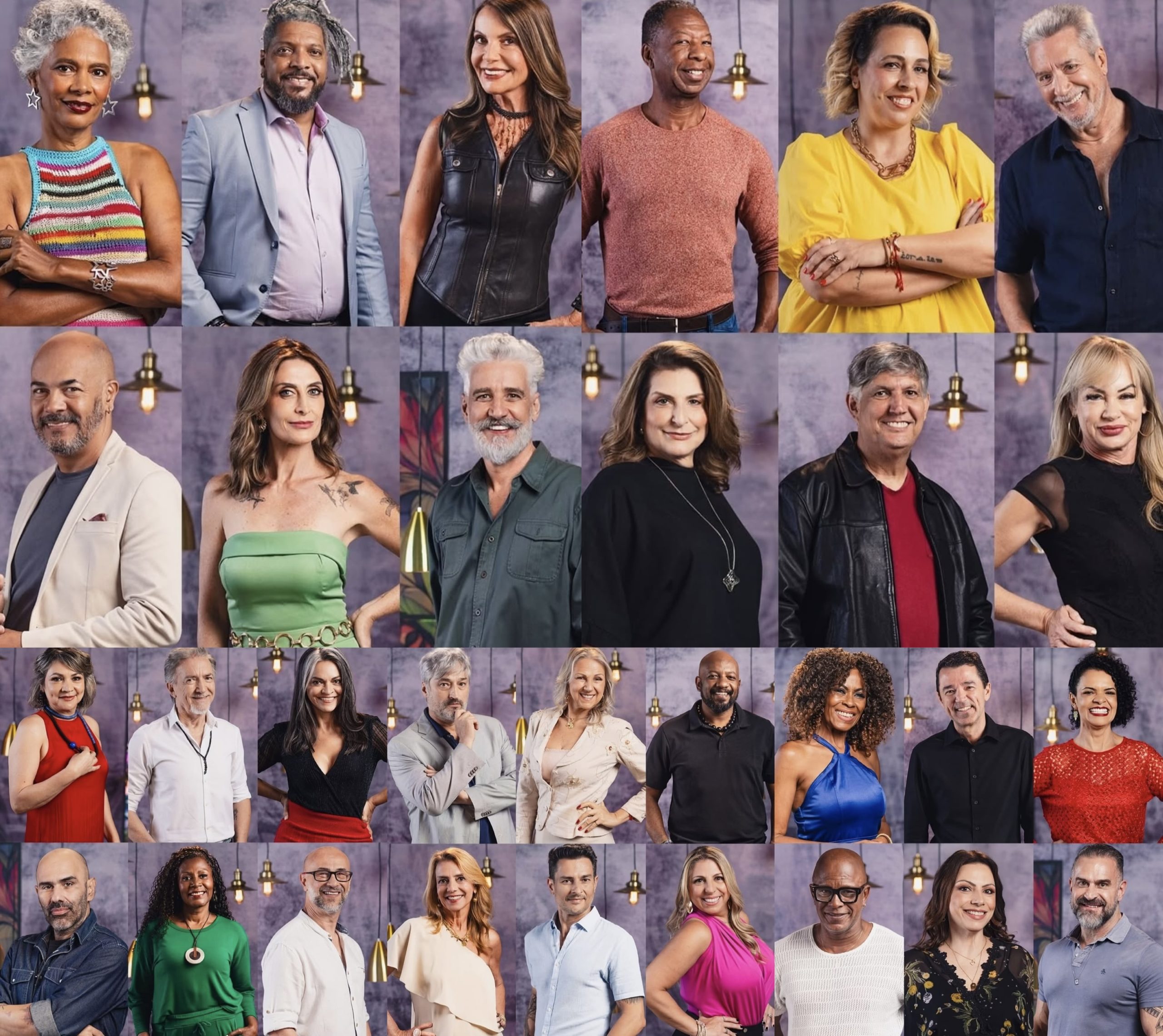 Imagem mostra os participantes da nova temporada do Reality.
