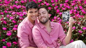 Lucas Rangel e Lucas Bley viajam aos EUA para nascimento da primeira filha