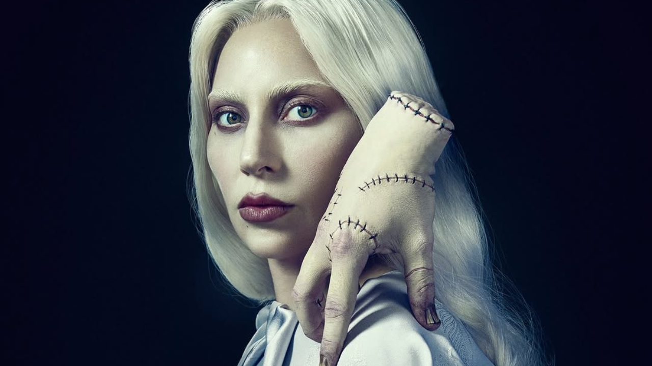 Lady Gaga em nova temporada de "Wandinha" | Reprodução/Instagram/@netflixbrasil