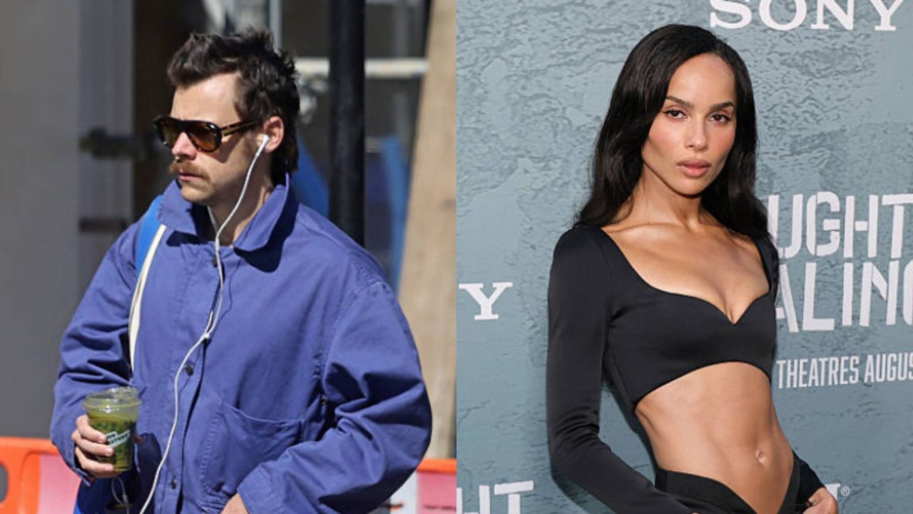 Harry Styles e Zoë Kravitz assumem romance e vivem momentos apaixonados na Itália