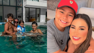 Filho de Simone Mendes é internado com gastroenterite
