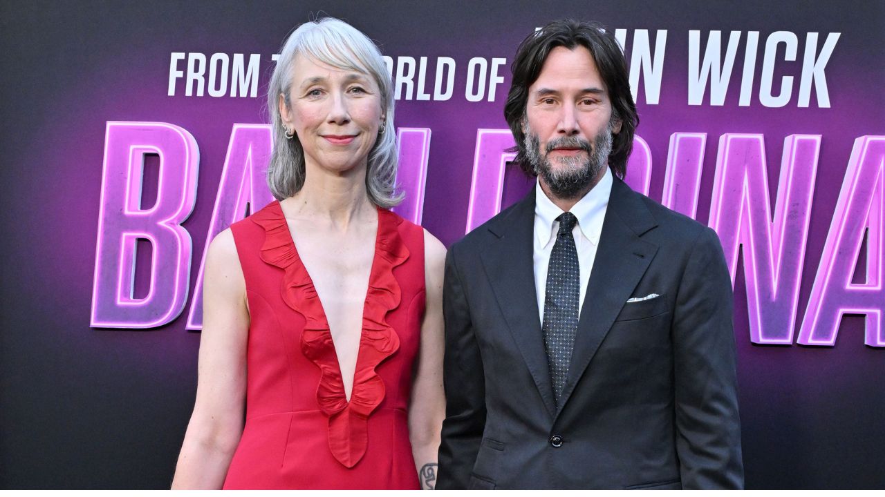 Keanu Reeves e Alexandra Grant | Reprodução/Jon Kopaloff /Getty Images Embed