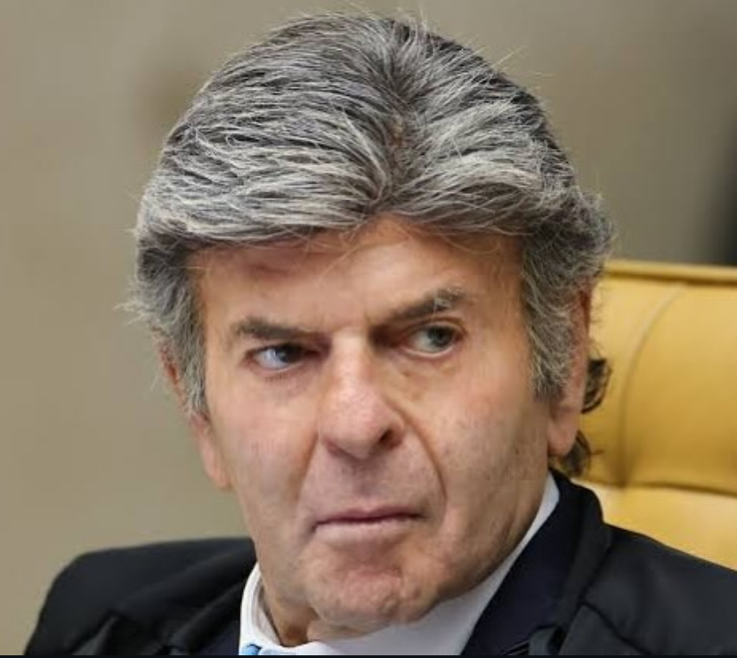 Ministro Luiz Fux durante sessão no Supremo Tribunal Federal (STF)
