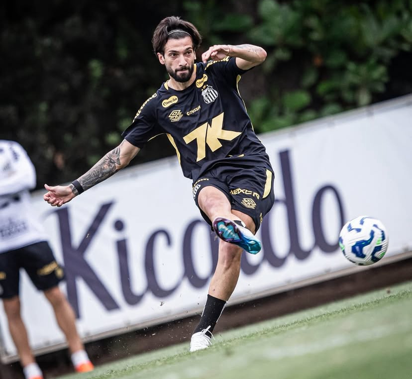 Atleta Lautaro Diazz em treino.