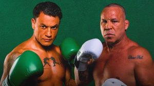 Confronto entre Popó e Wanderlei acaba em tumulto no ringue