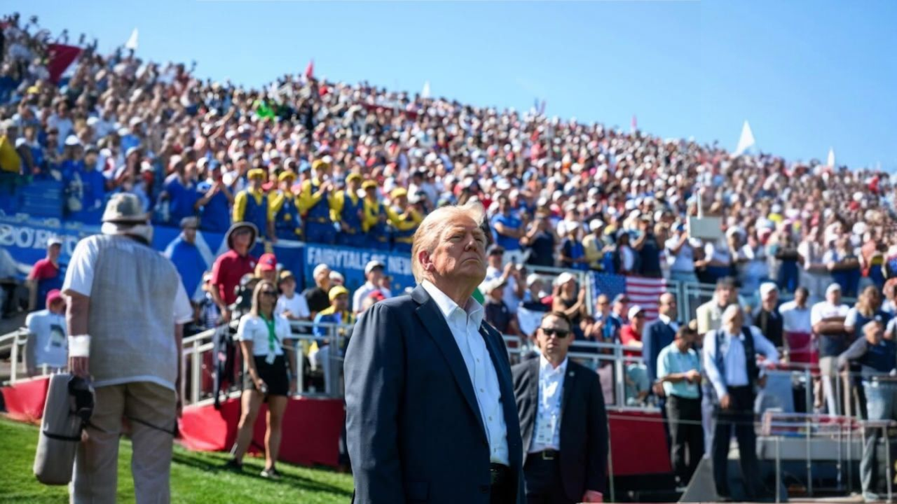 Trump em um evento 