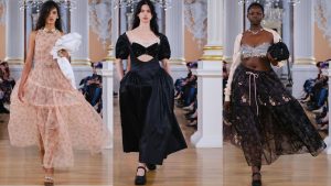 Simone Rocha redefine feminilidade em verão 2026