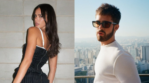 Bruna Marquezine e João Guilherme são vistos deixando festa juntos