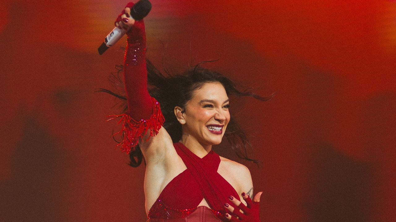 Priscilla durante show no The Town | Foto: Kevin Rodrigues
