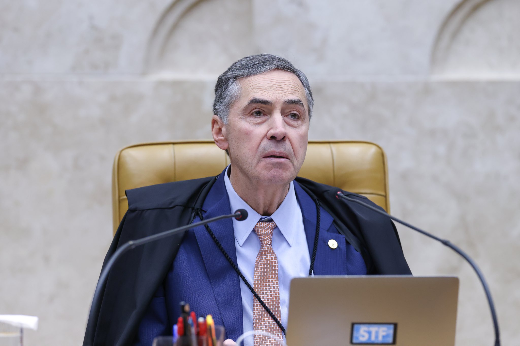 Luís Roberto Barroso | Reprodução/X/@eixopolitico