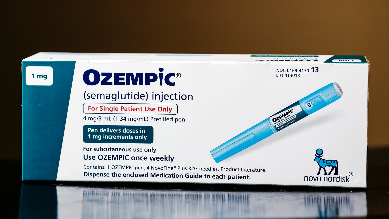Ozempic caixa de medicamento