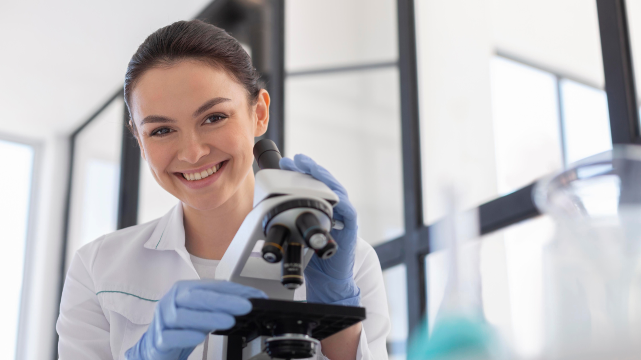 Cientista em laboratório I Reprodução/Freepik