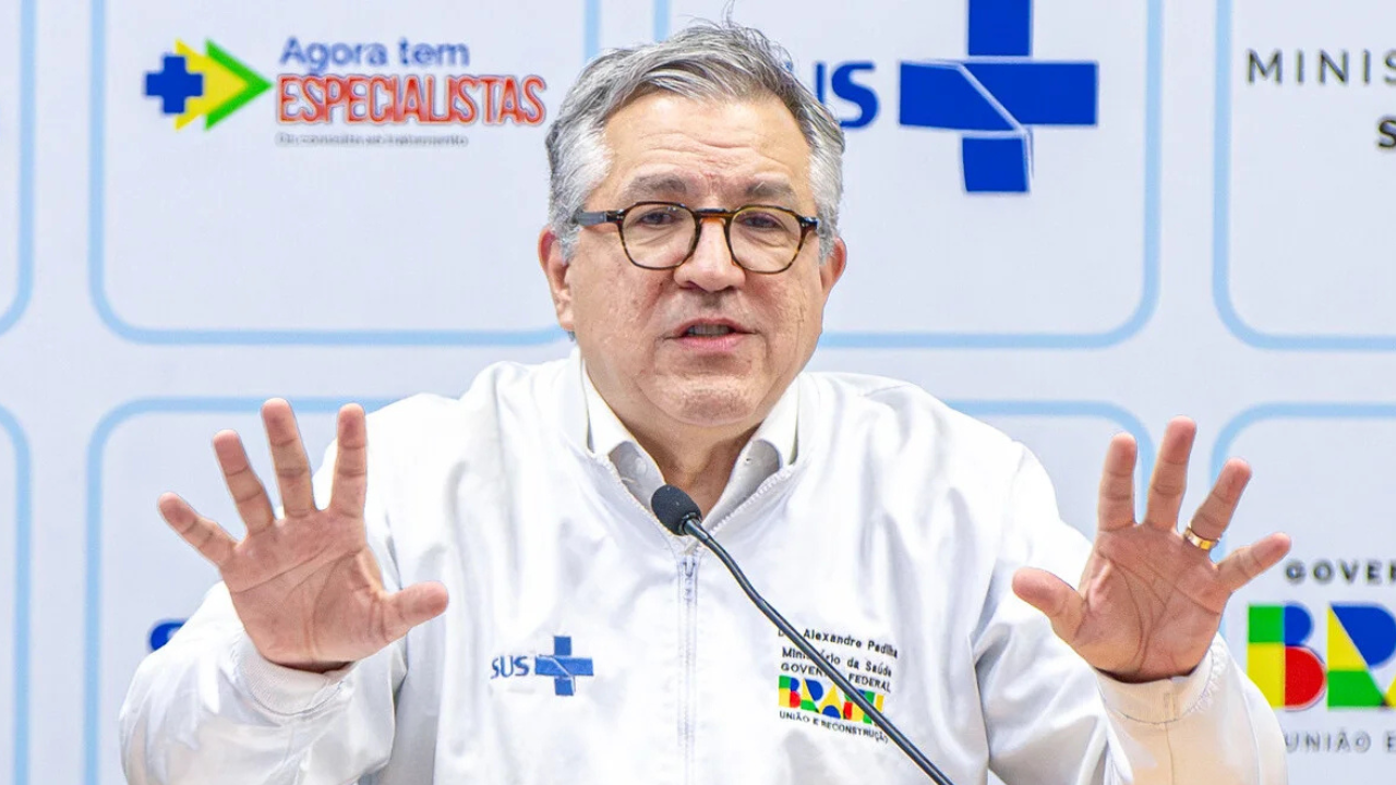 O Ministro da Saúde Alexandre Padilha | Reprodução/João Risi/MS