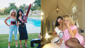 Sabrina Carpenter transforma terror em tendência e inspira fantasias de Halloween