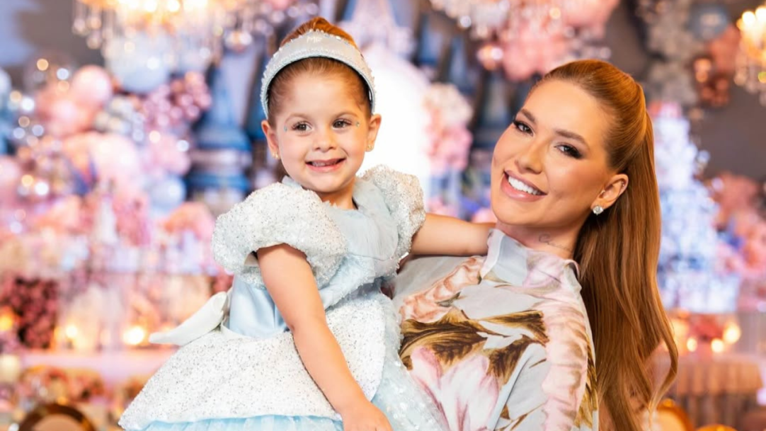 Festão digno de conto de fadas: Maria Flor faz 3 anos