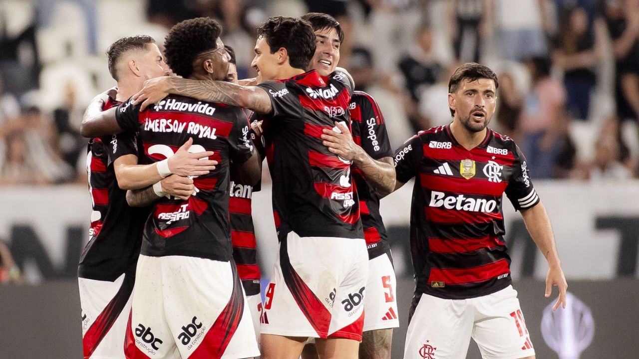 Elenco do Flamengo | Reprodução/X/@Pedro9oficial