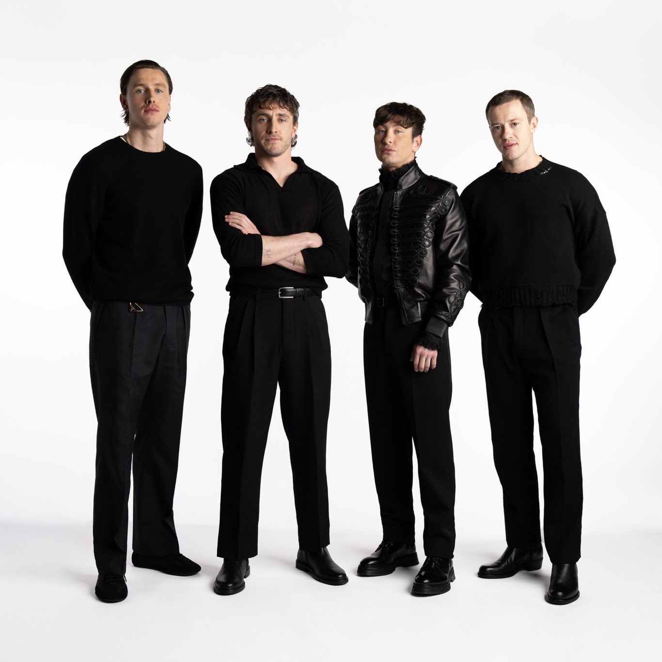 Elenco masculino da adaptação dos Beatles
