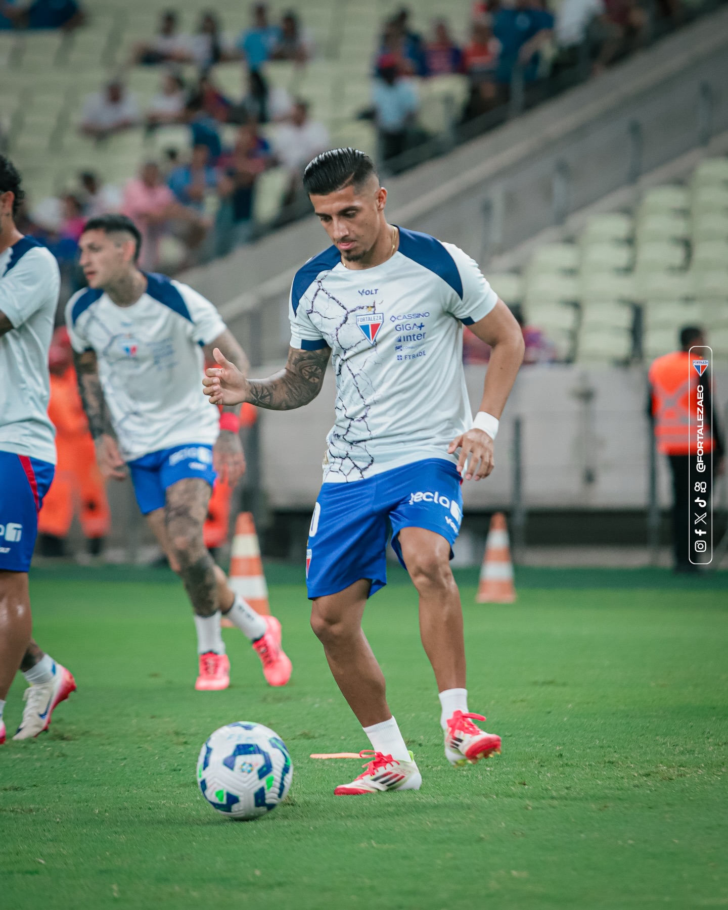 Jogador em treinamento