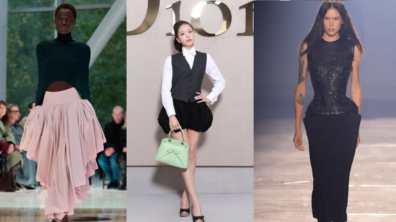 Tendências da Semana de Moda de Paris | Reprodução/Instagram/@elleturkiye/@visualtales/@lifestyleasiakl