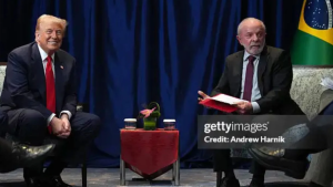 Donald Trump diz que pode fazer bons acordos com o Brasil após encontro com o presidente Lula Donald Trump diz que pode fazer bons acordos com o Brasil após encontro com o presidente Lula