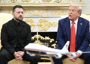 Zelensky pede mísseis  a Trump, mas americano fala em ‘fazer acordos’