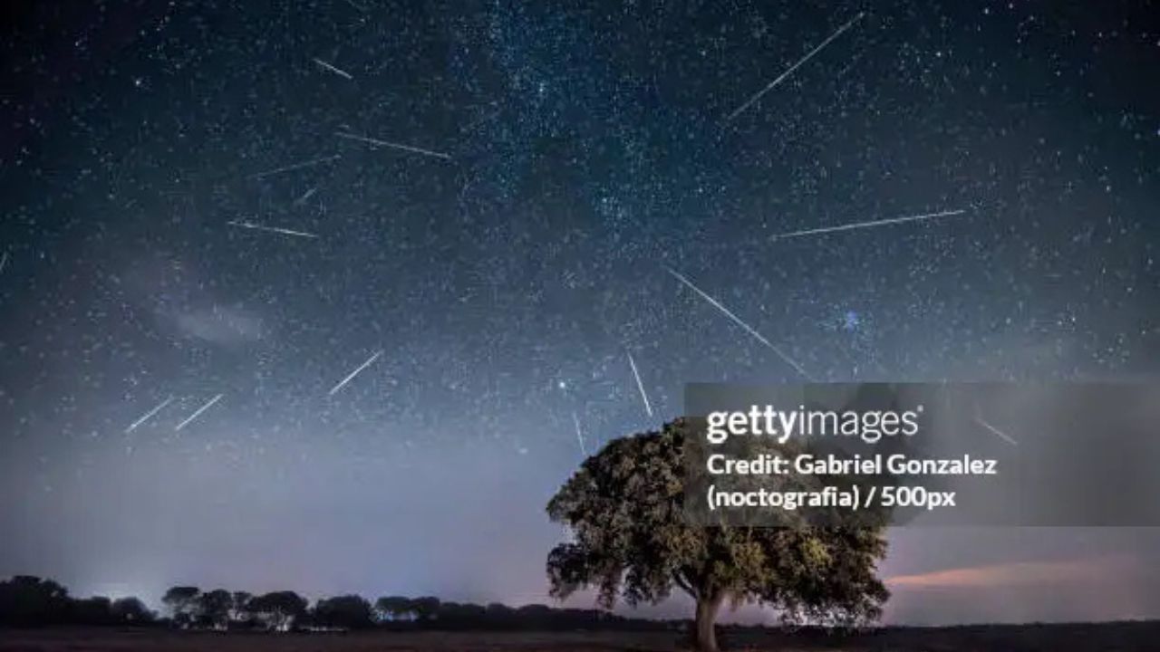 Chuva de meteoros | Reprodução/Gabriel Gonzalez/Getty Images Embed