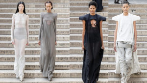 Rick Owens desafia limites com desfile para Verão 2026
