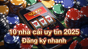 Danh sách 10 nha cai uy tín 2025 kèm hướng dẫn đăng ký nhanh