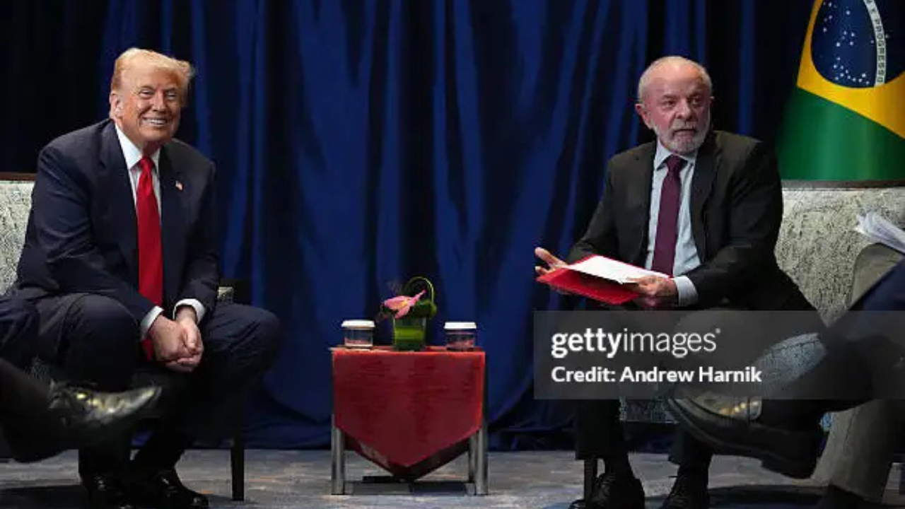 Lula e Trump | Reprodução/Andrew Harnik/Getty Images Embed
