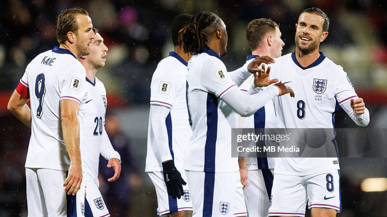 Inglaterra é a única seleção europeia já classificada | Reprodução/ Getty Images Embed/ MB Media