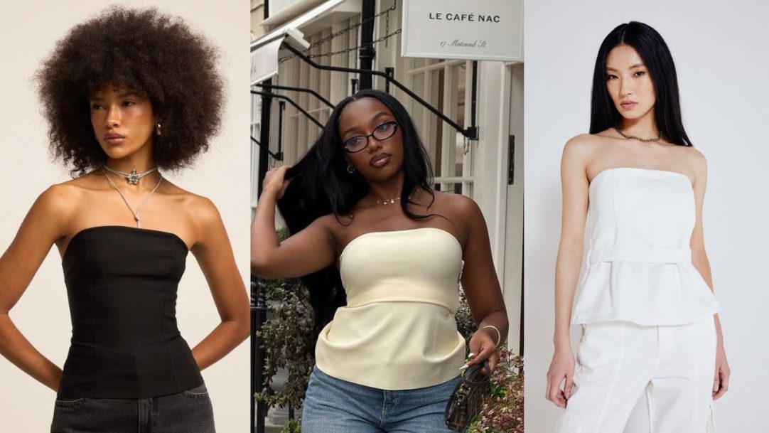 Peças sem alça são alternativa fashion para época veranil