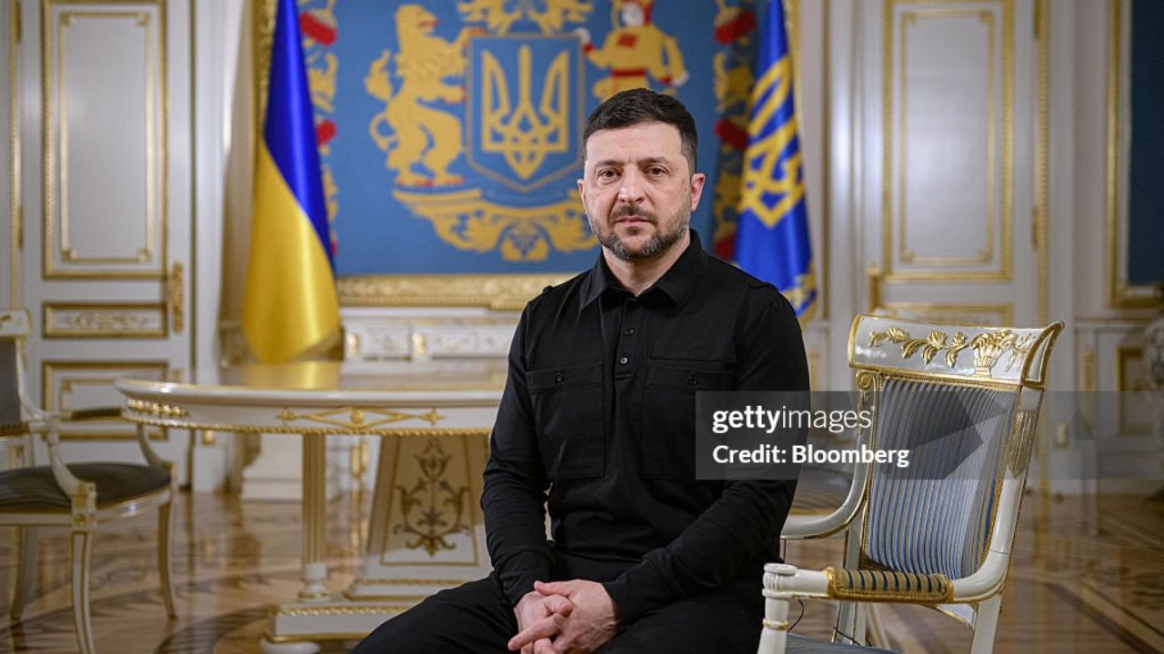 Volodymyr Zelensky | Reprodução/Bloomberg/Getty Images Embed