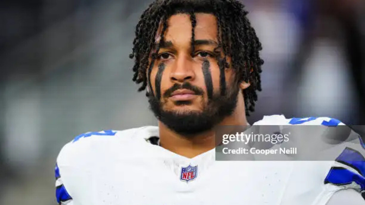 Marshawn Kneeland em jogo da NFL | Reprodução: Cooper Neill/Getty Images Embed