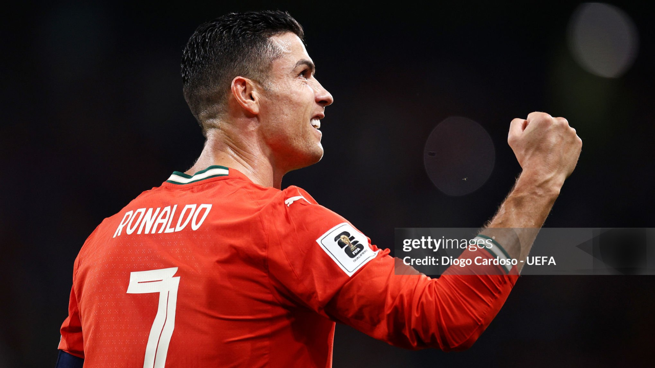 Cristiano Ronaldo | Reprodução/Diogo Cardoso - UEFA/Getty Images Embed