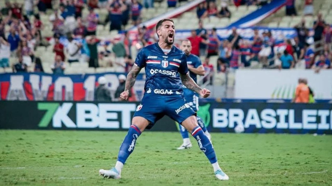 Matheus Pereira fez gol que definiu resultado da partida | Reprodução/Instagram/@fortalezaec